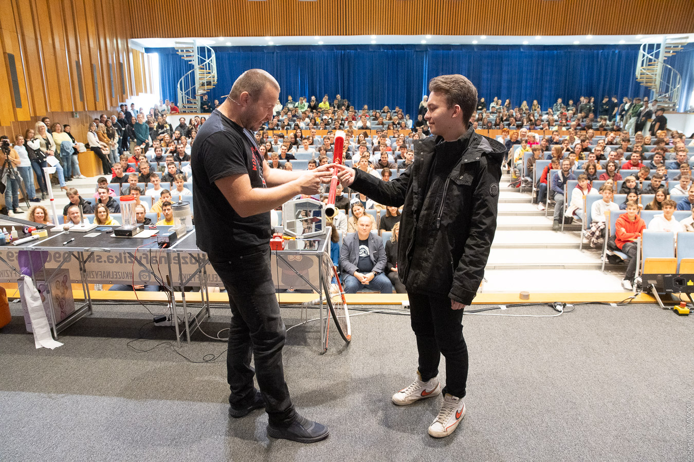 Deň otvorených dverí na Technickej univerzite v Košiciach aj v tomto roku 12. októbra prilákal viac ako tisíc stredoškolákov.