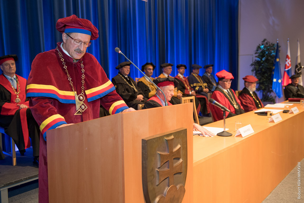 Awarding the honorary title of Doctor Honoris Causa TUKE