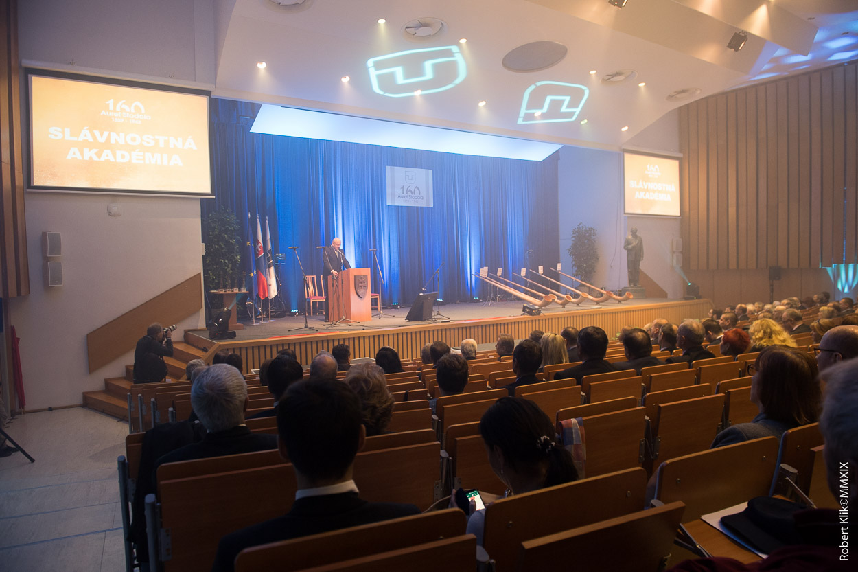 The highlight of the celebration of Aurel Stodola anniversary was the gala event