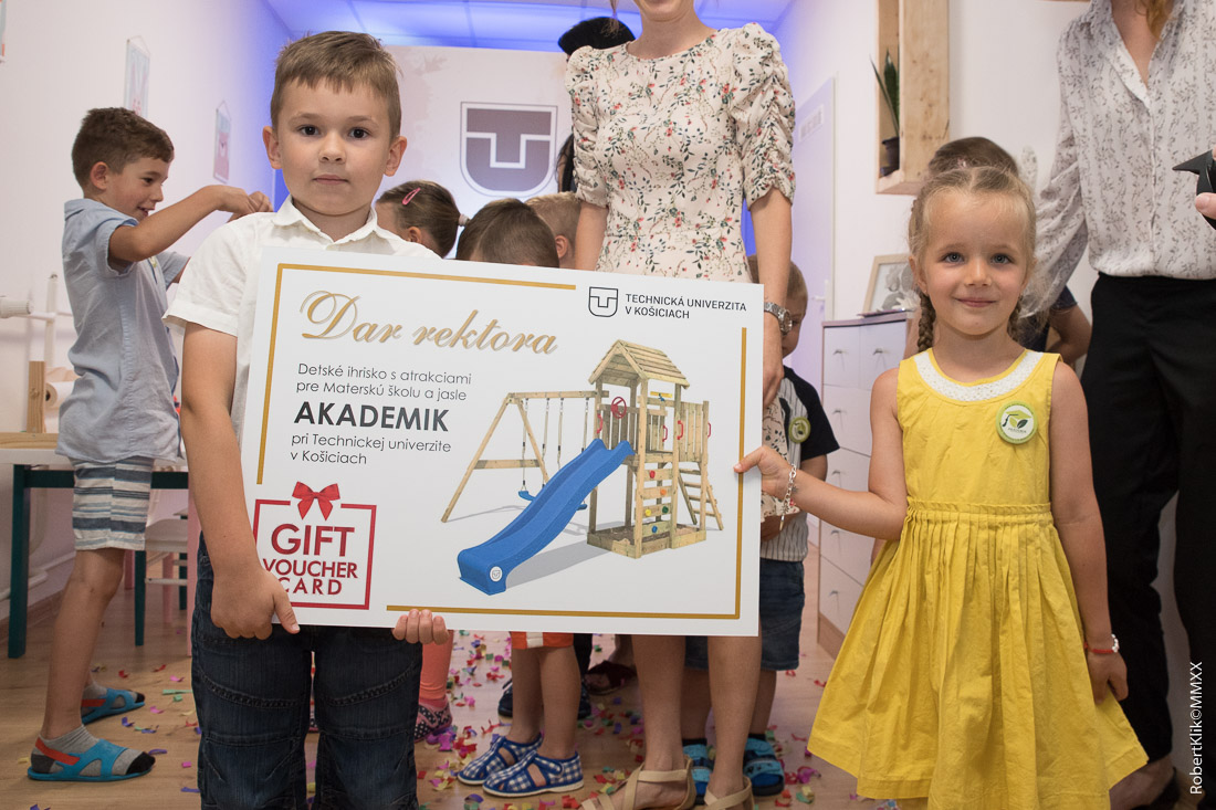 Slávnostné otvorenie Materskej škôlky a jaslí AKADEMIK pri TUKE