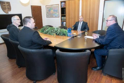 Prijatie novovymenovaných profesorov