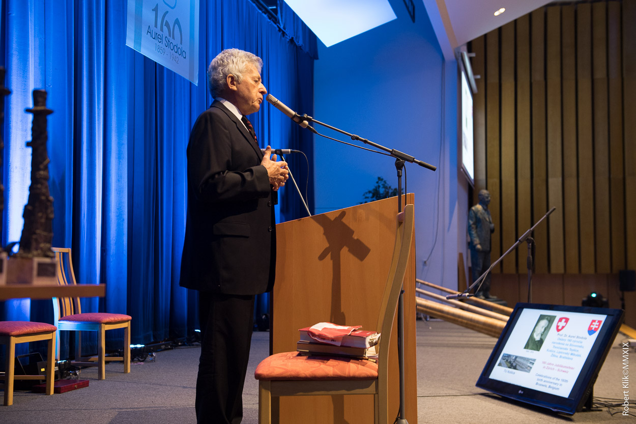 The highlight of the celebration of Aurel Stodola anniversary was the gala event