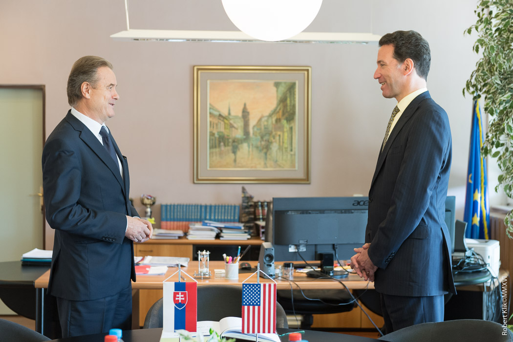 Návšteva veľvyslanca USA na TUKE
