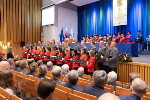 Slávnostná inaugurácia rektora Technickej univerzity v Košiciach 15.11.2023.