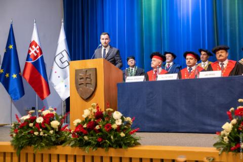 Slávnostná inaugurácia rektora Technickej univerzity v Košiciach 15.11.2023.