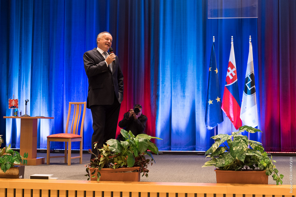 Prezident SR navštívil TUKE