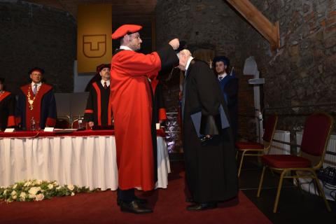 Udelenie čestného titulu Doctor honoris causa prof. Ing. Vladimírovi Vašekovi, CSc.