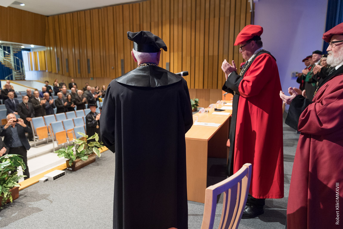 Awarding the honorary title of Doctor Honoris Causa TUKE