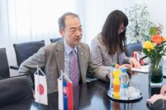 Návšteva japonského veľvyslanca na TUKE
