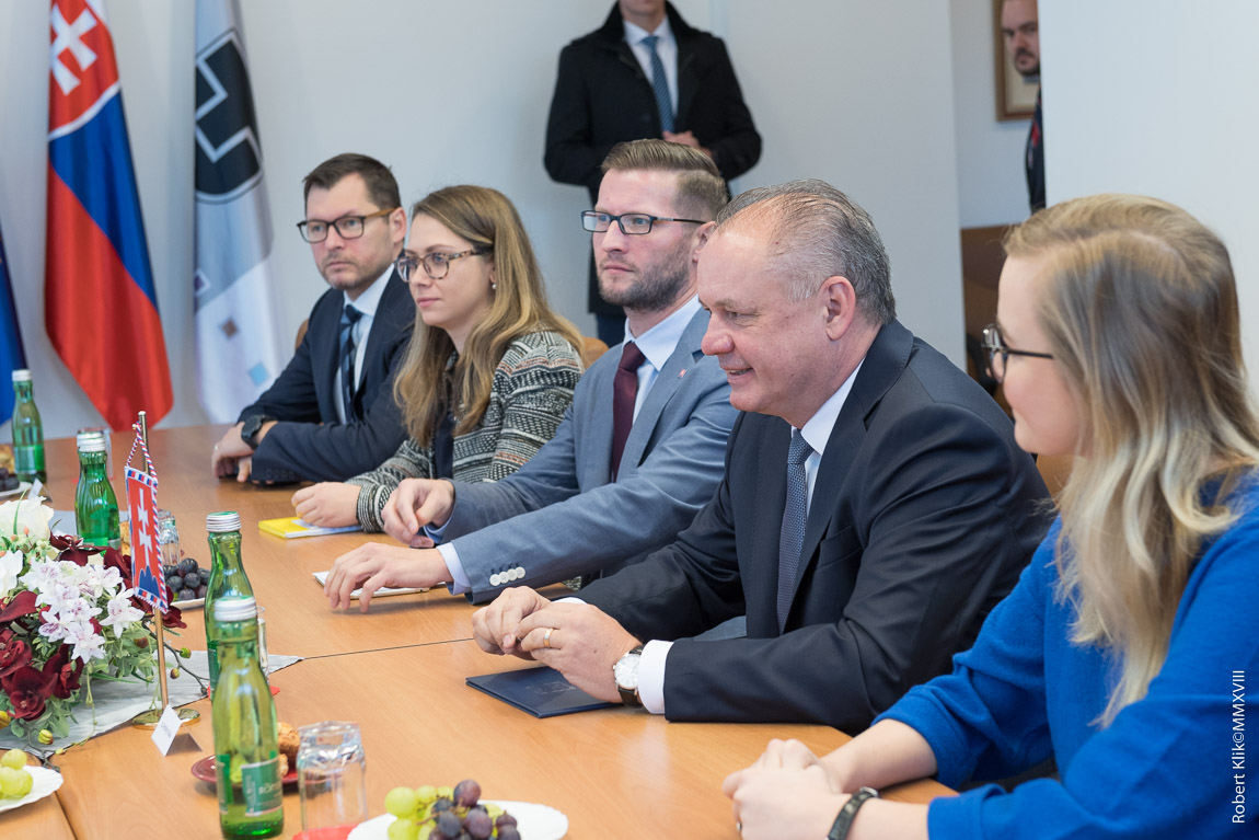 Prezident SR navštívil TUKE
